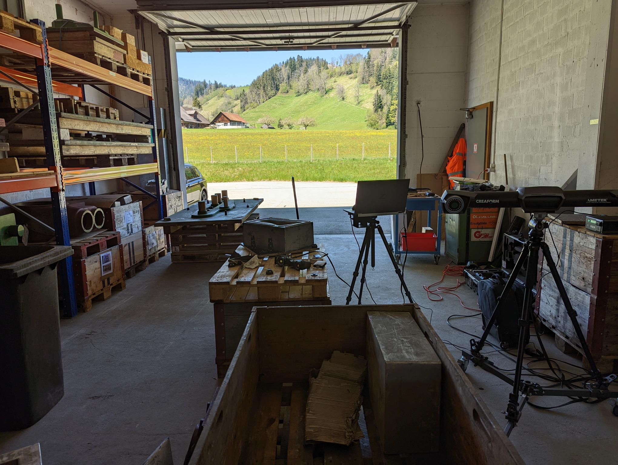 Scanning with a View