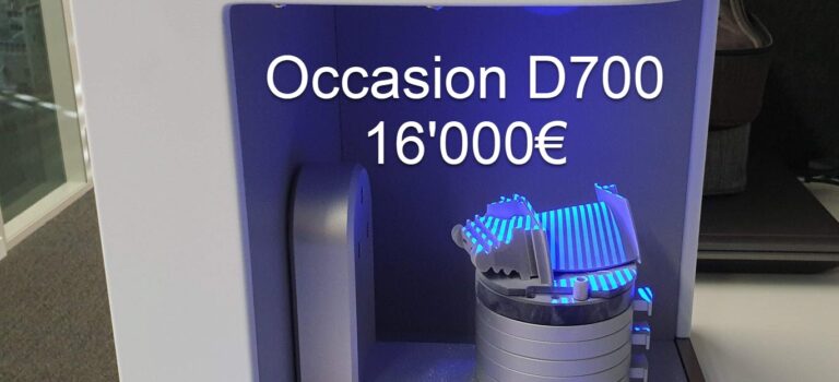 Occasion Solutionix D700 3D-Scanner in sehr gutem Zustand zu verkaufen.