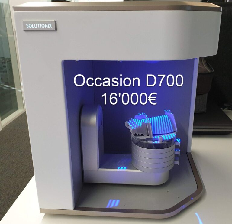 Occasion Solutionix D700 3D-Scanner in sehr gutem Zustand zu verkaufen.