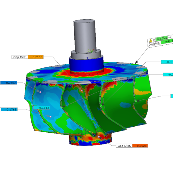 3D-Messtechnik — Soll-Ist-Abweichungsanalyse